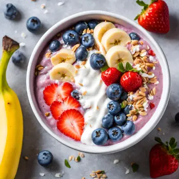 Smoothie Bowl, Santé, Acné, Bonne Alimentation, Vivandglow