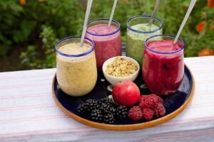 graines de lin dans les smoothies, acné, vivandglow