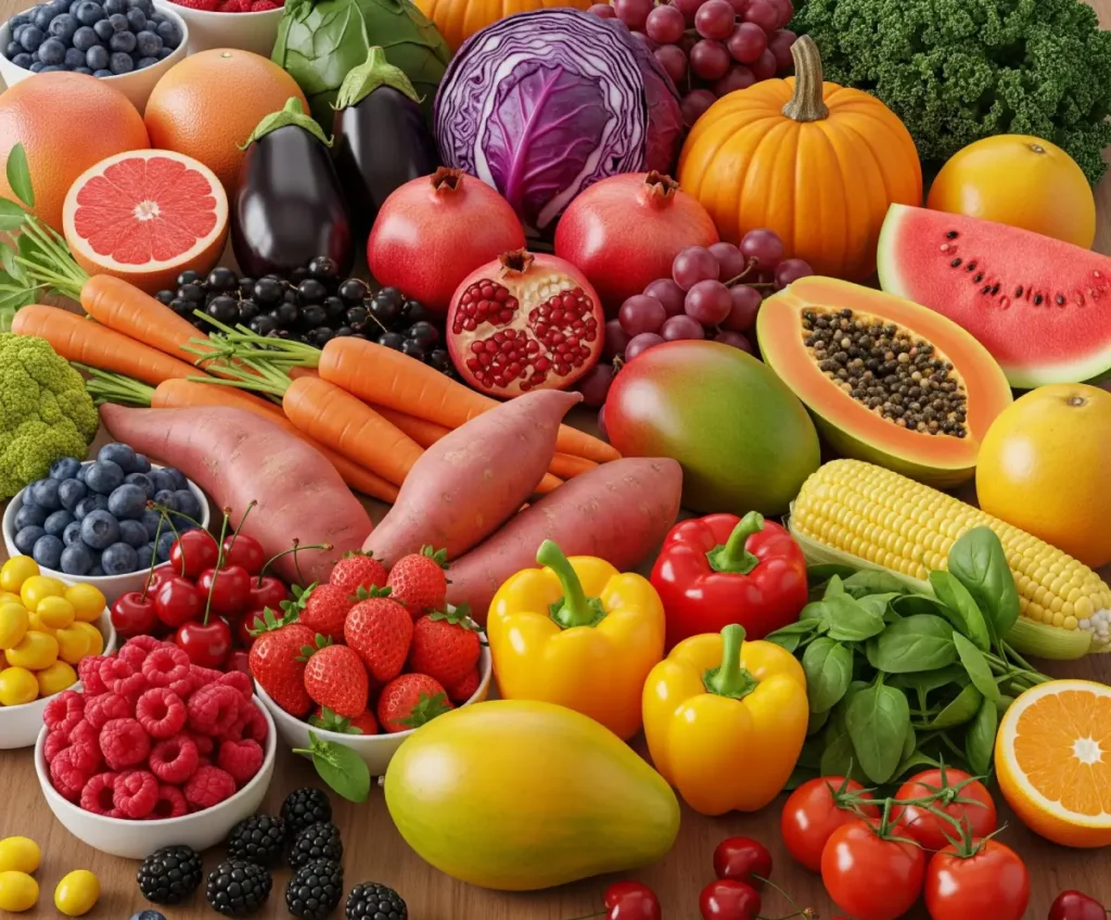 Les pigments, aliments bons contre l'acné, épicerie, belle peau, santé, acné vivandglow