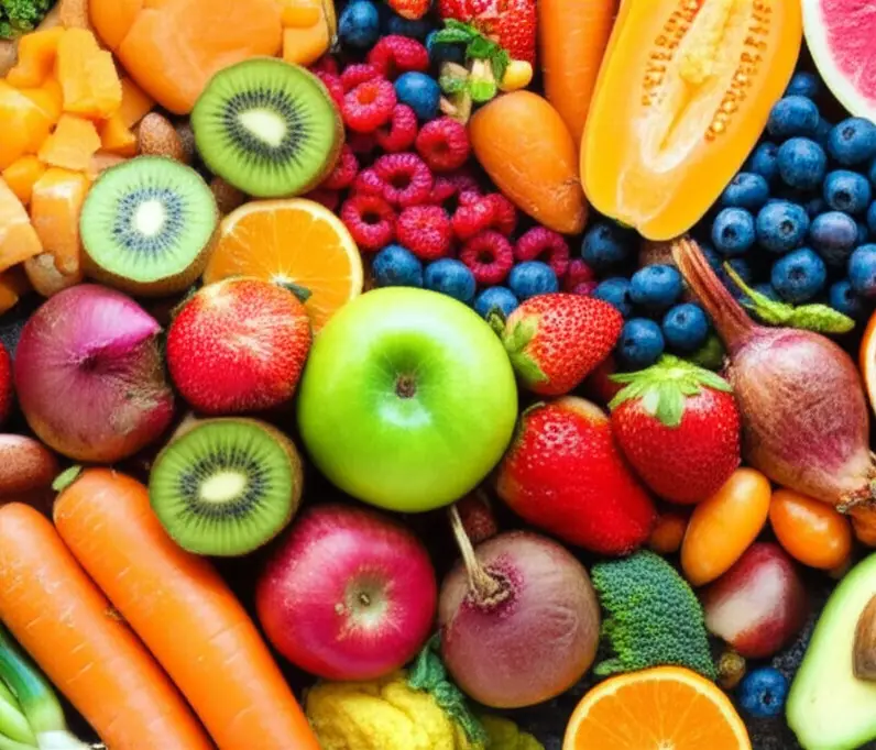 Les pigments, couleurs des fruits et légumes, bonne santé, anti cancer, belle peau, vivandglow