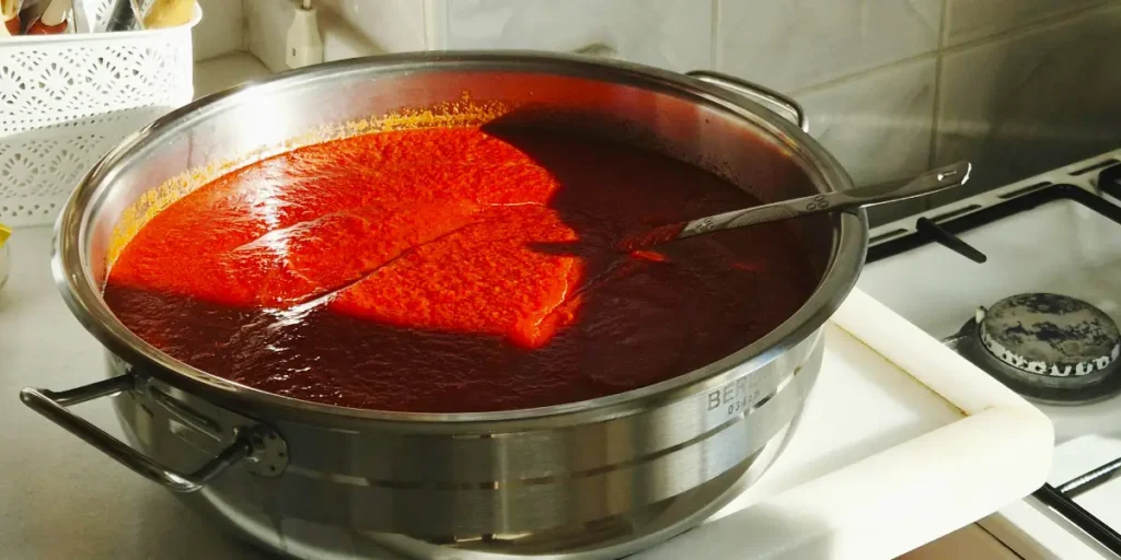 Sauce tomate riche en lycopène