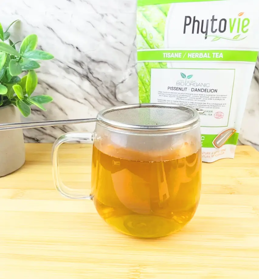 Infusion aux herbes, addiction au sucre, digestion, artichaut, pissenlit, boldo, acné, candida, viviandglow