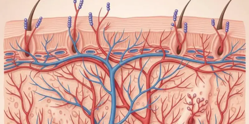 Circulation sanguine cutanée