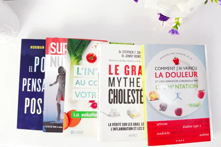 Les cinq livres qui on t changé mon alimentation de manière positive.