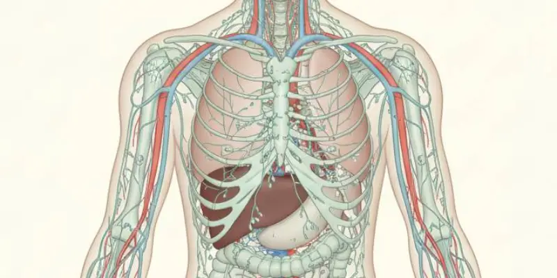 Drainage du système lymphatique grâce à l'activité physique; transport des déchets métaboliques